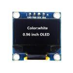 UMProb – Carte d'affichage de 0,91 pouces, 128x 32, blanc, bleu, OLED, LCD, affichage, IIC, I2C, pilote, IC, DC, 3.3 V, 5 V, bricolage,