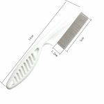 Home Pet Animal Care Comb Protect Flea Comb for Cat Dog Pet Stainless Steel Comfort Flea Hair Grooming Comb PCCYTM335