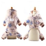 Soft Fleece Dog Jumpsuit Winter Dog Clothes Pajamas for Small Puppy Coat Pet Outfits Dog Hoodie Clothing Yorkie shih tzu