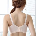 Soutien-gorge d'allaitement, sans armature, en coton, pour femme, sous-vêtements de maternité, taille unique