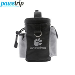 pawstrip Outdoor Pet Dog Treat Pouch Portable Dog Training Bags Pet Food Container Puppy Snack Reward Waist Bag 12.5*12.5*8cm