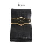 Top Genuine Leather Steering Wheel Cover Breathable Design/Auto Steering-Wheel Braid Case fit car suv diameter 36cm 38cm 40cm