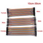 Cable Dupont,Jumper Wire Dupont,30CM Male to Male + Female to Male + Female to Female Jumper Copper Wire Dupont Cable DIY KIT