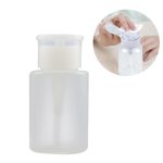 Portable 60 ml/120 ml vide clair pompe distributeur bouteille en plastique vernis à ongles dissolvant conteneur de nettoyage