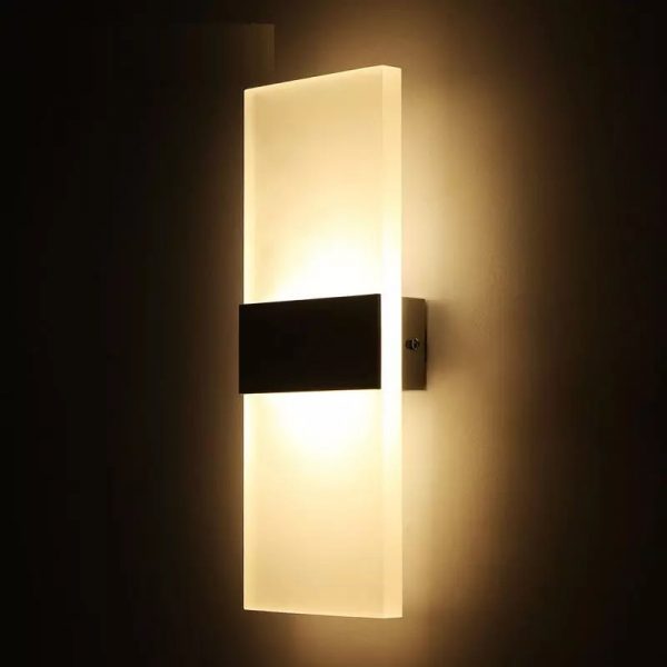 LED wall light AC110V220V indoor lighting home bedroom bedside lamp living room kitchen balcony aisle corridor mirror front lamp