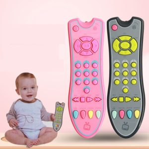 Télécommande de TV et téléphone pour début d'apprentissage pour bébé, machine éducatifs pour numéros, jouet électrique de contrôle à distance, accessoire coloré, idée de cadeau,