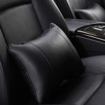 Artificial Leather Car Neck Pillows Support Comfortable Universal Single Headrest Fit For Most Auto Accessories Fills Fiber