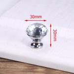 KAK Luxury Diamond Crystal Handles Shoebox Cabinet Handles Closet Dresser Drawer Knobs Wardrobe Pulls Pullers Furniture Hardware
