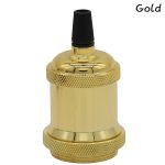 Vintage Retro Edison Lamp E27 Socket Pendant Lights Bulb Socket Screw Base Aluminum Light Industrial Retro Lamp Holder Fitting