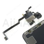 Haut parleur pour iPhone X Xs Max XR avec capteur de lumière de proximité, flex, original, câble d'assemblage