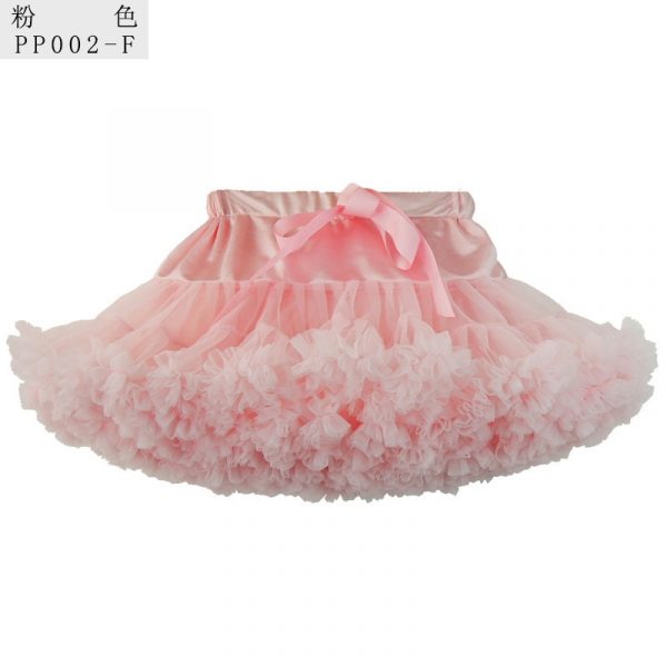 Jupe tutu à peluche pour petites filles, mini jupe princesse en tulle, pour fête, danse, pour enfants