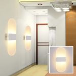 LED wall light AC110V220V indoor lighting home bedroom bedside lamp living room kitchen balcony aisle corridor mirror front lamp