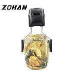 ZOHAN Noise Reduction Safety Ear Muffs NRR 35dB Shooters Hearing Protection Earmuffs Adjustable Shooting Ear Protection
