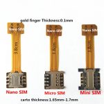 Adaptateur Double carte Micro SD Nano Sim hybride, 1 pièce, Extension pour Xiaomi Redmi Samsung Huawei, vente en gros
