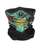 Hommes écharpe Halloween Ride bandana femmes foulard Ski crâne demi visage masque fantôme écharpe cou randonnée écharpes Cuello cagoule masques