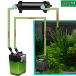JEBO 220~240V 5W~36W UV Sterilizer Lamp Light Water Cleaner For Aquarium Pond Fish Tank Ultraviolet Filter Clarifier