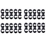 20 pièces de Clips de Style S pour câble de frein de vélo vtt, Guide de tuyau de boucle, Clip de ligne transversale de vélo