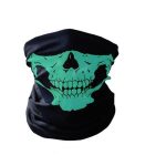 Hommes écharpe Halloween Ride bandana femmes foulard Ski crâne demi visage masque fantôme écharpe cou randonnée écharpes Cuello cagoule masques