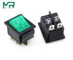 KCD4 Rocker Switch ON-OFF 2 Position 4 Pins /6 Pins Electrical equipment With Light Power Switch Switch cap 16A 250VAC/ 20A 125V