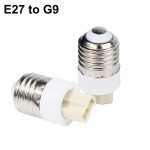 1PCS E27 Male to E14 G9 E12 B22 G4 MR16 GU10 E40 Female Lamp Base Lamp Holder Converter Socket Adapter For LED Corn Bulb light