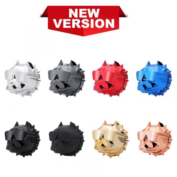 Bulldog Car Air Freshener Perfume Clip Fragrance Diffuser Auto Vents Scent Odor Freshener Perfume DIY Interior Decoration