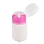 Portable 60 ml/120 ml vide clair pompe distributeur bouteille en plastique vernis à ongles dissolvant conteneur de nettoyage