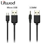 Z20 Universal USB DC3.5 Charger charging Cable wire for rechargeable headlamp rechargeable flashlight torch lighting accessories