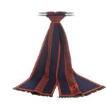 Écharpe en cachemire pour homme, marque de luxe, en soie, châle, bonne qualité, chaud, hiver, 180x30 cm, nouvelle collection