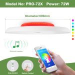 OFFDARKS Modern LED ceiling Lights home lighting 36W 48W 52W 72W APP Bluetooth Music light bedroom lamps Smart ceiling lamp