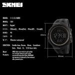 SKMEI Brand Men Sports Watches Fashion Chronos Countdown Men's Waterproof LED Digital Watch Man Military Clock Relogio Masculino