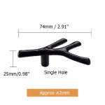 Black Single Hole