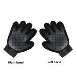 Fashion Rubber Pet Bath Brush Environmental Protection Silicone Glove for Pet Massage Pet Grooming Glove Dogs Cats Pet supplies