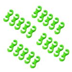20 pièces de Clips de Style S pour câble de frein de vélo vtt, Guide de tuyau de boucle, Clip de ligne transversale de vélo