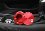 Black Red Aluminum Alloy Skull Car Home Ashtray Interior Accessories Oil Drum Shape Smoke Ash Holder Drop Shiipping CHIZIYO