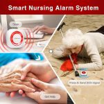 SOS GSM Panic Button Senior Emergency Alarm Safe System Caregiver Emergent Alert For Old People Patience