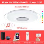 OFFDARKS Modern LED ceiling Lights home lighting 36W 48W 52W 72W APP Bluetooth Music light bedroom lamps Smart ceiling lamp