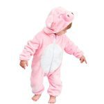 Bébé garçon et filles barboteuses animaux dessin animé enfants vêtements nouveau-né bébé combinaison chaude printemps automne hiver pour garçon snowsuit