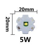 5W 20mm Size