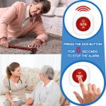 SOS GSM Panic Button Senior Emergency Alarm Safe System Caregiver Emergent Alert For Old People Patience
