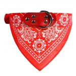 SUPREPET Cute Adjustable Small Dog Collars Puppy Pet Slobber Towel Outdoor Cat Collar Print Scarf Design Dog Collar Neckerchief