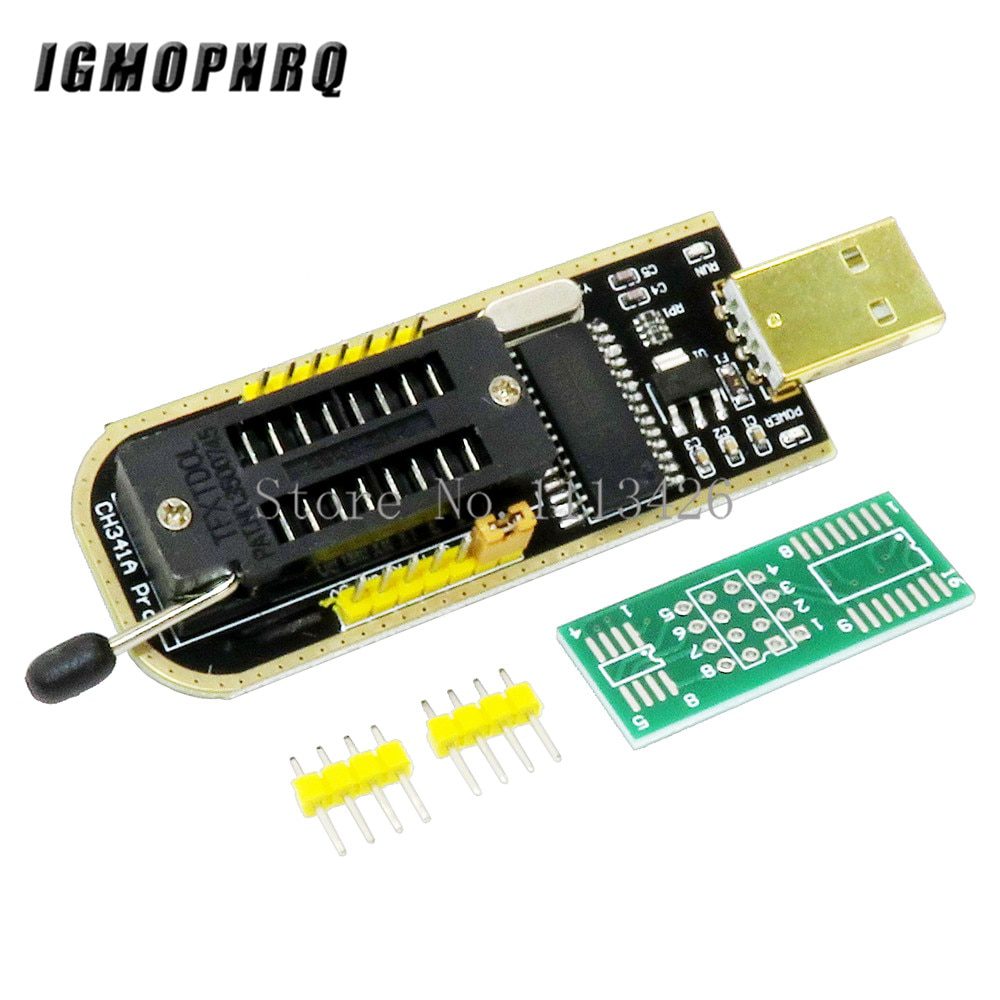 Module de programmation Flash BIOS USB, pince de Test SOIC8 SOP8 pour EEPROM 93CXX / 25CXX/24CXX, série CH341A 24 25