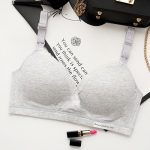 Soutien-gorge d'allaitement, sans armature, en coton, pour femme, sous-vêtements de maternité, taille unique