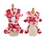 Soft Fleece Dog Jumpsuit Winter Dog Clothes Pajamas for Small Puppy Coat Pet Outfits Dog Hoodie Clothing Yorkie shih tzu