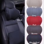 Car Seat Head Neck Rest Massage Auto Pillow Space Memory Neck Headrest Car Cover Vehicular Pillow Seat Headrest Accessories