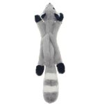 2019 New cute plush toys squeak pet wolf rabbit animal plush toy dog chew squeaky whistling involved squirrel dog toys