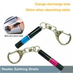 Car Mini Anti Eliminate Static Electricity Auto Key Ring Folding Chain keyring Ornament gadgets keychain lanyard for keys