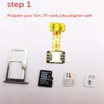 Adaptateur Double carte Micro SD Nano Sim hybride, 1 pièce, Extension pour Xiaomi Redmi Samsung Huawei, vente en gros