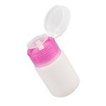 Portable 60 ml/120 ml vide clair pompe distributeur bouteille en plastique vernis à ongles dissolvant conteneur de nettoyage