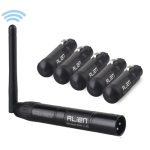 ALIEN 2.4G ISM Wireless DMX 512 Dfi Controller XLR Receiver Transmitter For Disco DJ Party Bar Stage PAR Moving Head Laser Light