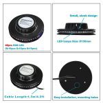 Mini 48 LEDs 8W RGB Sunflower Laser Projector Lighting Disco Stage Light Bar DJ Sound Background Wall Light Christmas Party Lamp